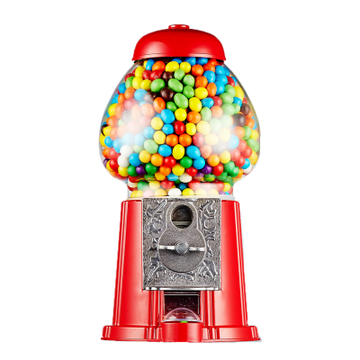 Kwang Heish Red Metal sweet mini candy toys machine