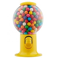 Kwang Hsieh 8.5 Inch Plastic Bubble Gum Machine Candy Dispenser